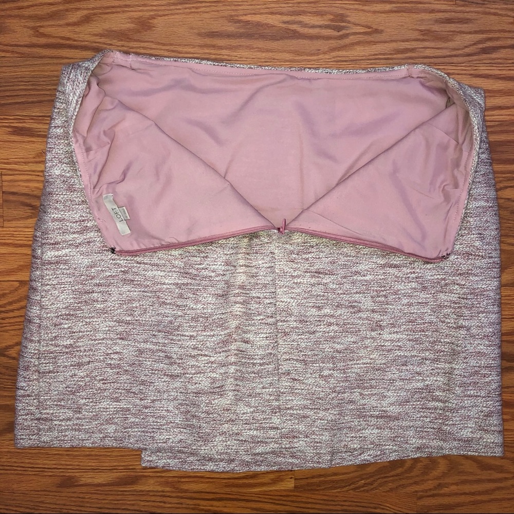 Pink LOFT skirt - Picture 5 of 6